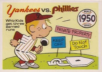 1970 Fleer World Series 047      1950 Yankees/Phillies